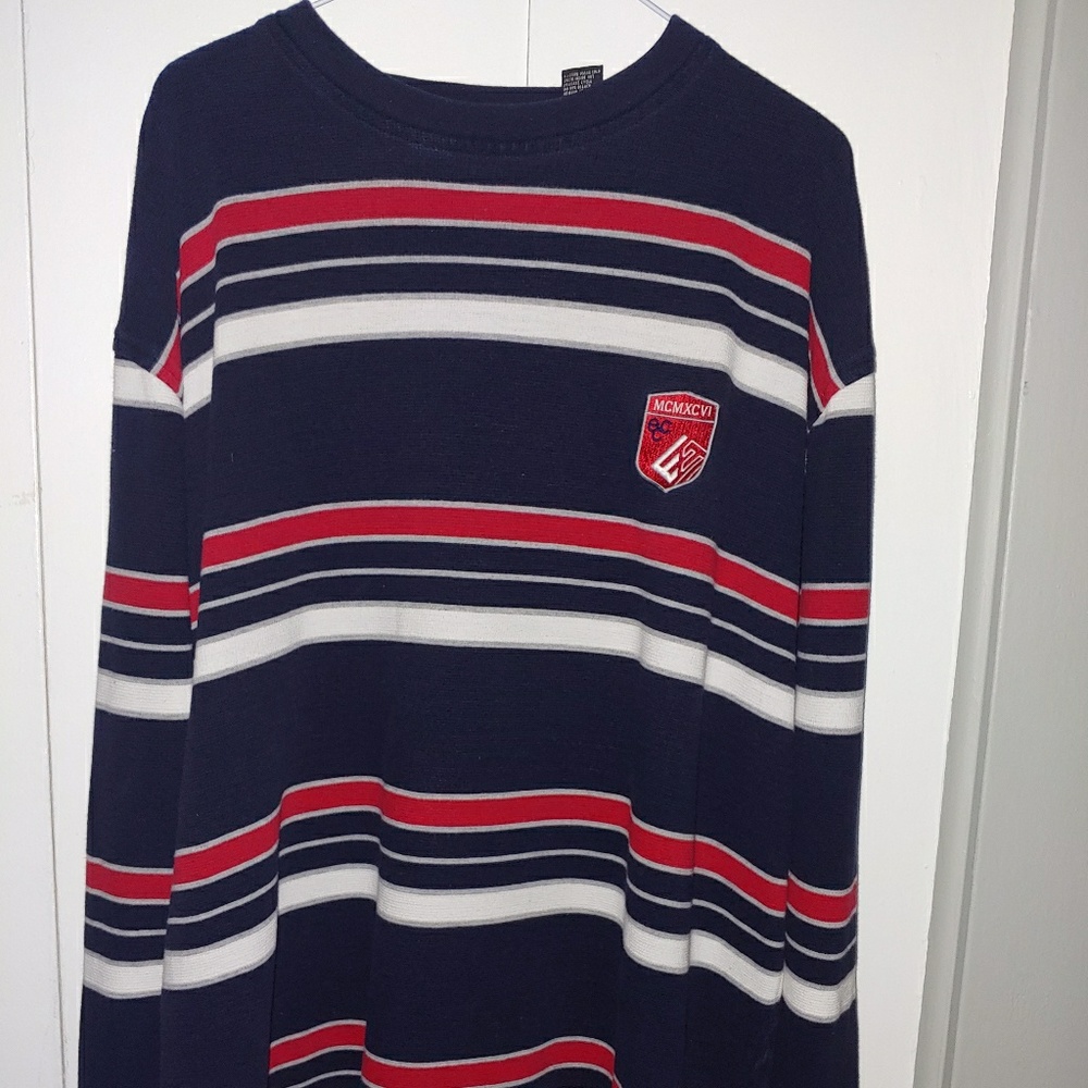 Enyce long sleeve striped shirt size XXL